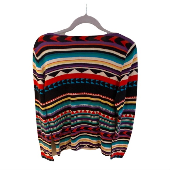 Ralph Lauren Chaps Aztec T-shirt - Picture 3 of 3